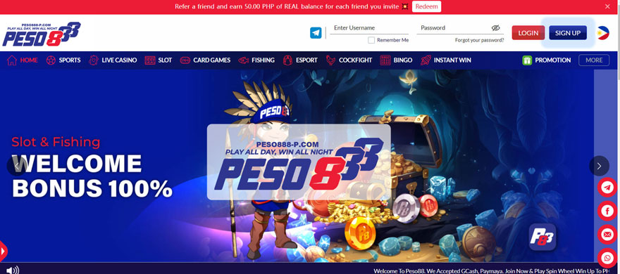 How Does Peso88 Casino Work